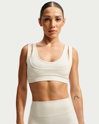 NIKE公式】NikeSKIMS Matte ウィメンズ ダブルストラップ スクープ